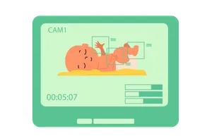 Computer screen showing sleep insight